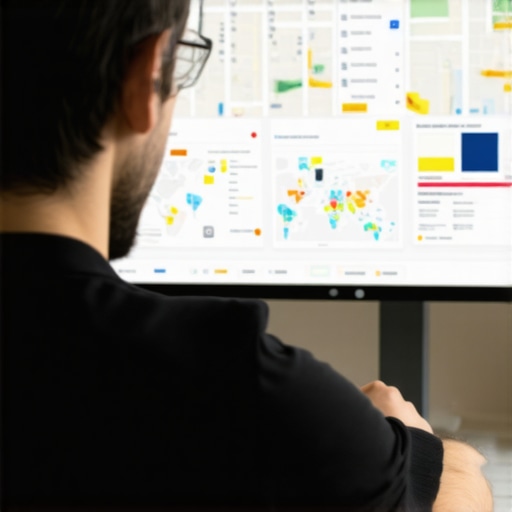 Anaheim Local SEO Data Analysis SEO expert analyzing Anaheim maps and local search analytics