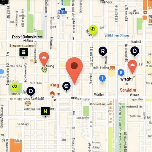 Detailed Anaheim map showing local SEO and community engagement points