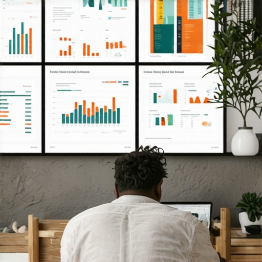 Consultant reviewing local SEO analytics and maps for Anaheim business success.
