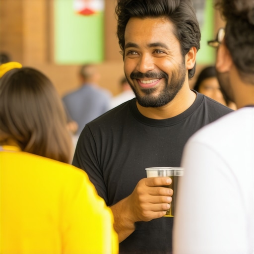 Business owner participating in Anaheim community event