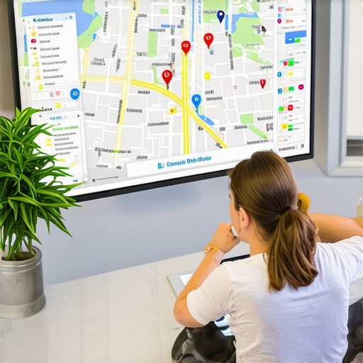 SEO expert studying Anaheim local maps optimization strategies