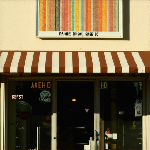 Bright and welcoming shop front in Anaheim with clear signage and natural daylight