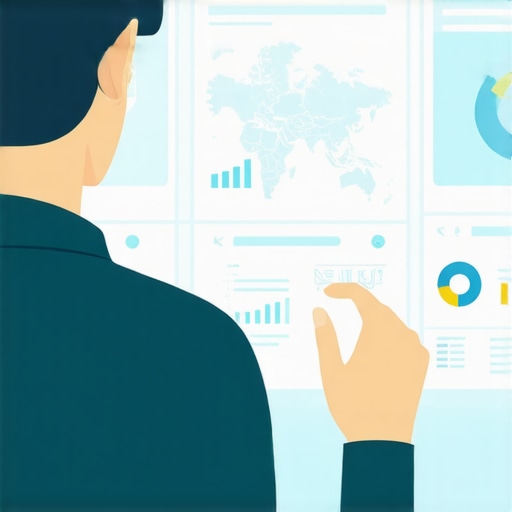 Ongoing Local SEO Maintenance Person analyzing SEO data on screens with maps and charts for Anaheim local search success