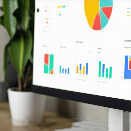 Screenshot of local SEO analytics dashboard with maps and rankings.