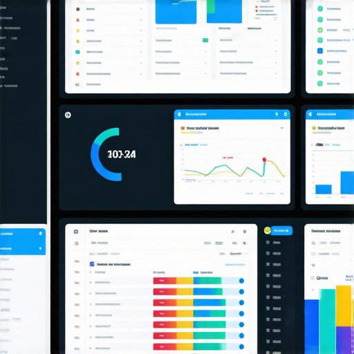 Screenshots of SEO analytics dashboards, citation audits, and local ranking tools.