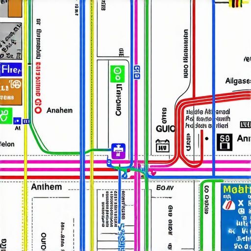 The specific map photo style that gets more Anaheim clicks than professional shots